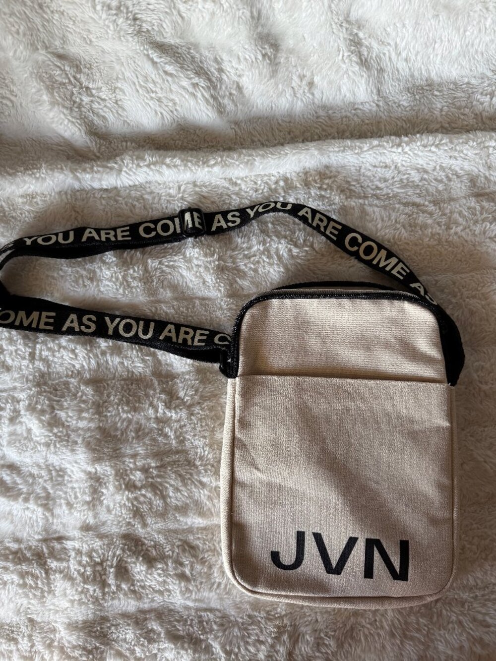JVN "Come As You Are" Canvas Crossbody